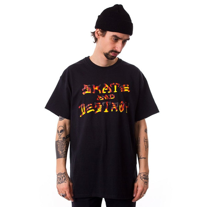 Koszulka Thrasher Skate & Destroy BBQ Black | RideHub