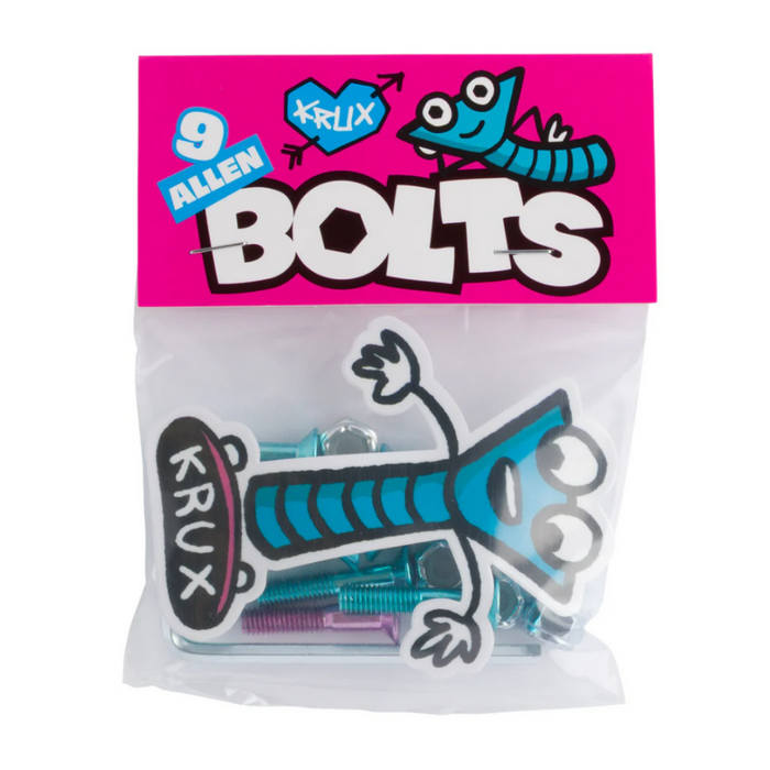 Montażówki Krux Krome Allen Blue/Pink 1" | RideHub