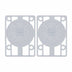 Podkładki Independent Riser Pads 1/8" | RideHub
