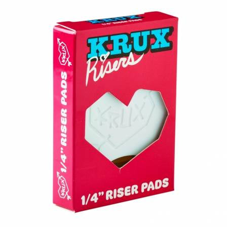 Podkładki Krux Risers 1/4" White | RideHub