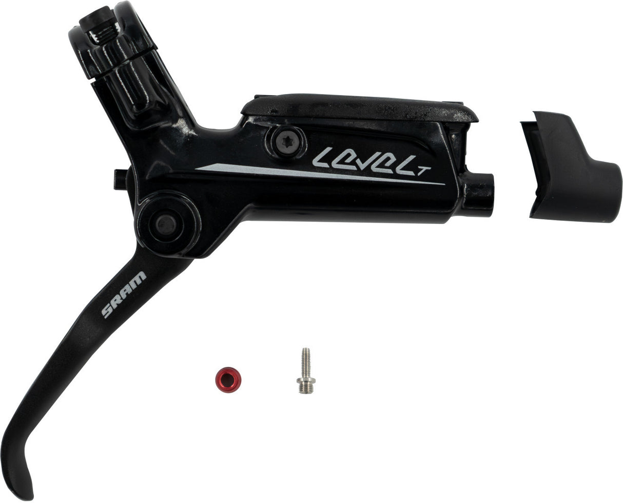 DISC BRAKE LEVER ASSEMBLY - ALUMINUM LEVER (ASSEMBLED, NO HOSE, INCLUDES BARB & OLIVE) VERSION 2 GLO