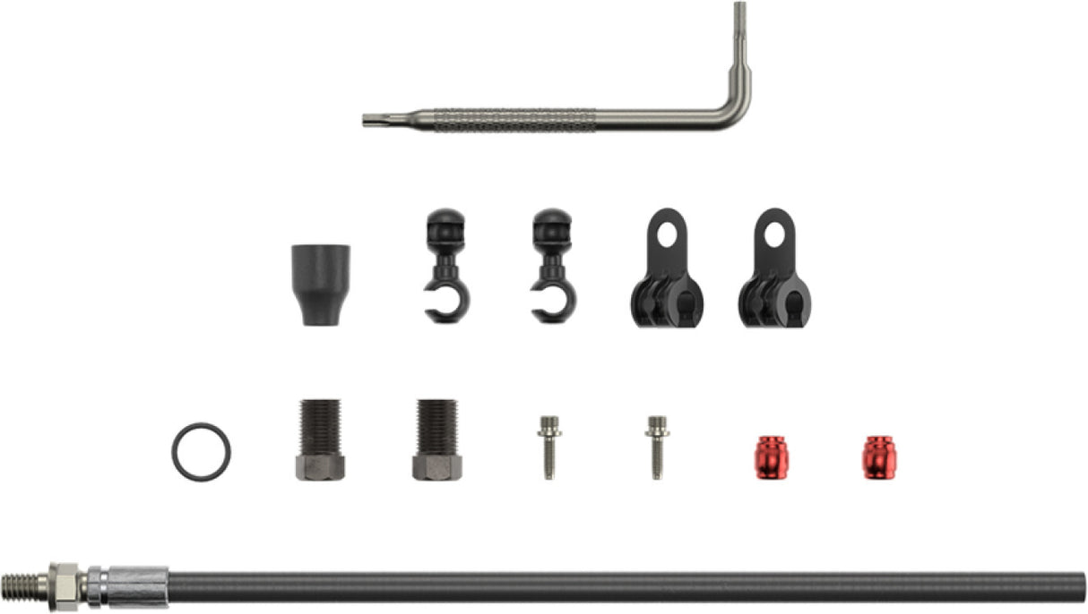 SRAM Hydraulikleitung Level ULT,Level TLM (A1), CODE R/RSC B1 Red eTap HRD,S900 Mono, schwarz Banjo