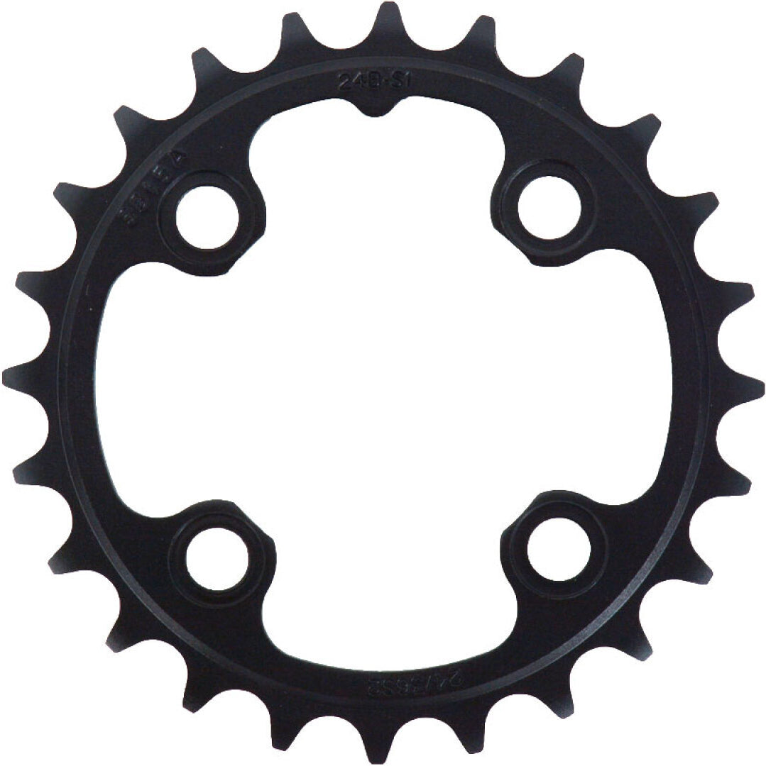 CHAIN RING MTB 24T 64 AL3 BLAST BLACK 2X11 NO PIN