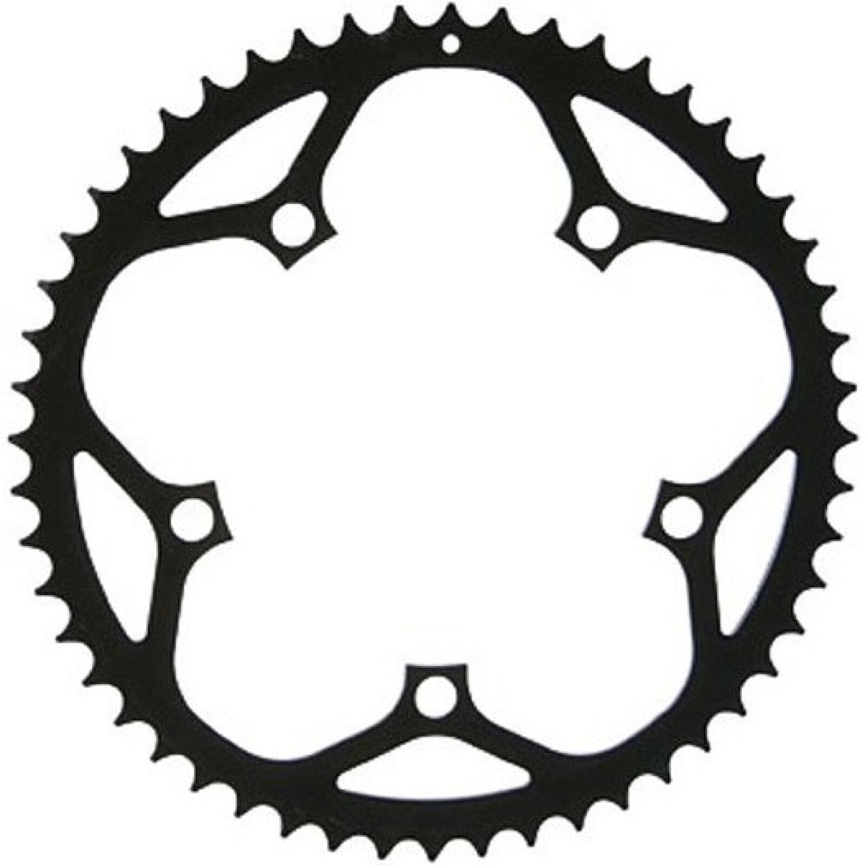 CHAIN RING ROAD 48T 130 SS TRACK V1 AL3 BLACK