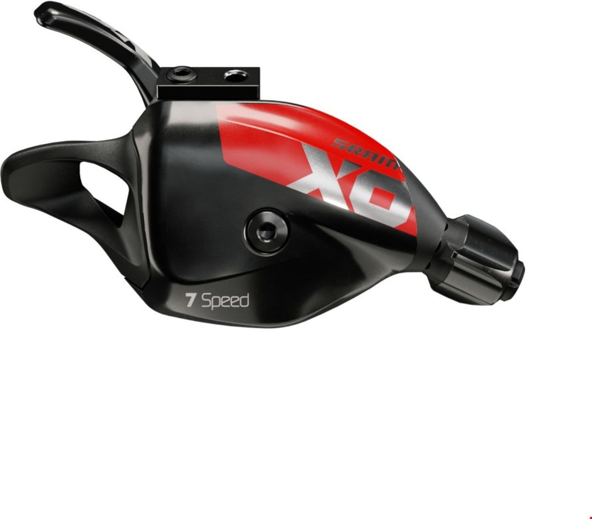 Shifter X01DH Trigger 7-Speed Rear w Discrete Clamp Black A2