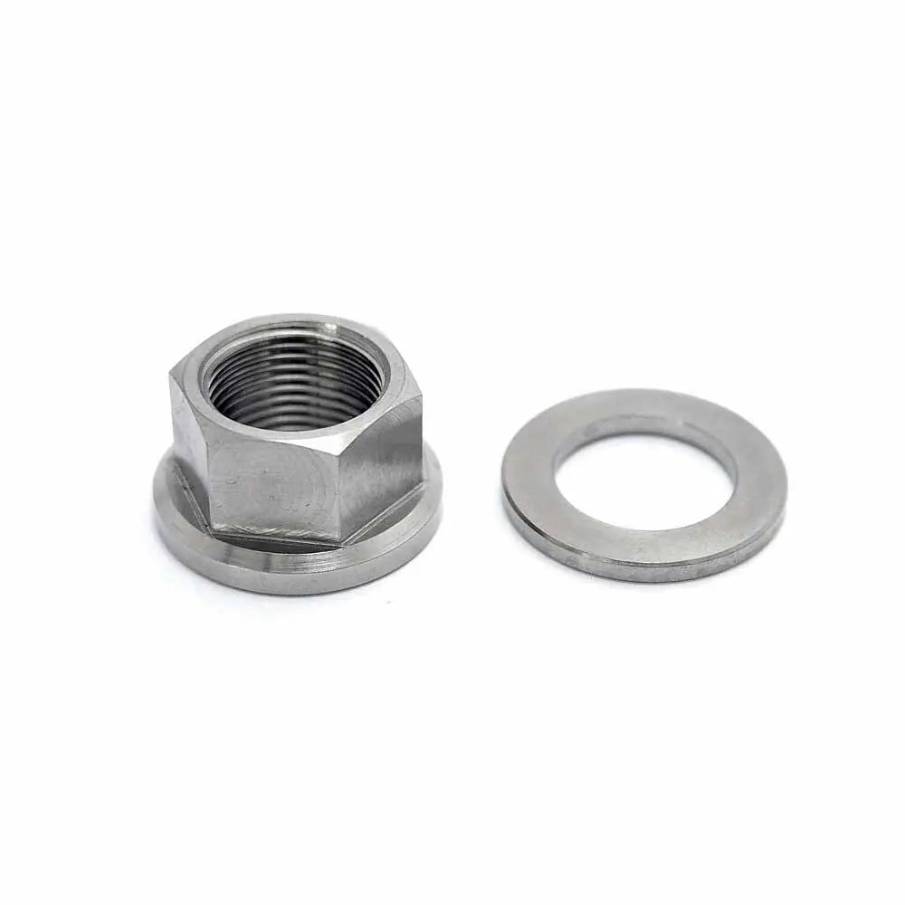 TLC Titanium BMX Nakrętka do Ośki z Podkładką | RideHub